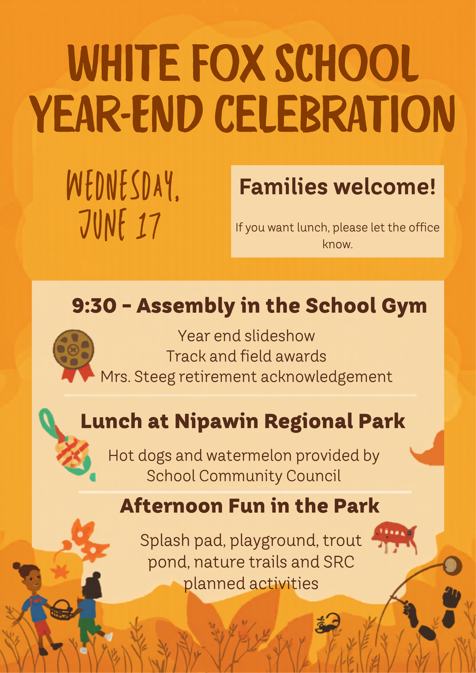 Year End Celebration - June 17